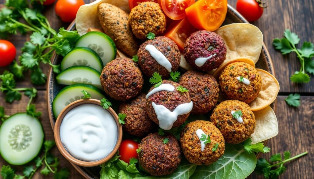 alternativas de falafel