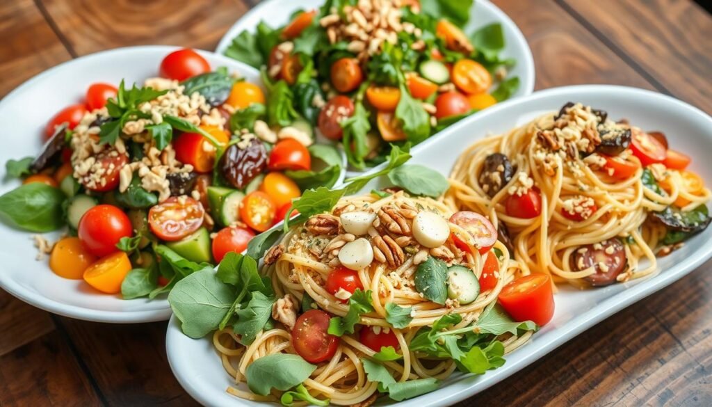 ensaladas para acompañar pasta