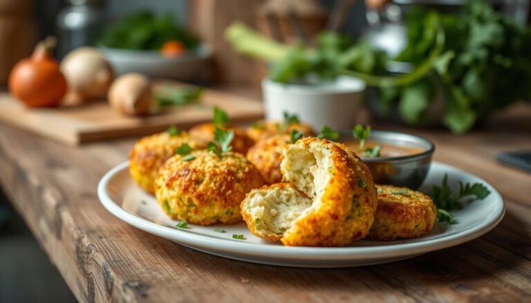 receta de croquetas de brócoli y queso