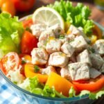 receta de ensalada de atún con tomate