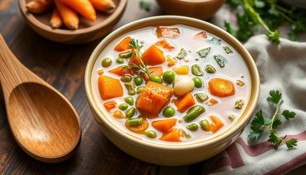 receta de sopa de verduras